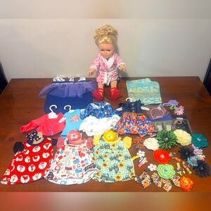 18" My Life doll and accessories